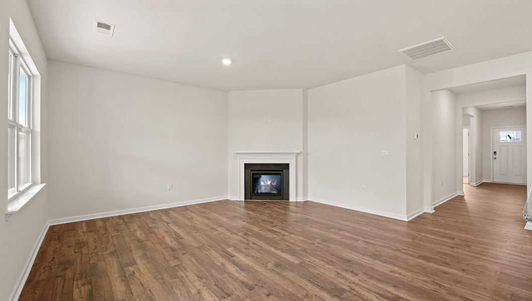 Representative unfurnished interior of a home built from the ARIA by D.R. Horton in Baxter Village, Boiling Springs (Image 15). Representative unfurnished interior of a home built from the ARIA by D.R. Horton in Baxter Village, Boiling Springs (Image 15).
