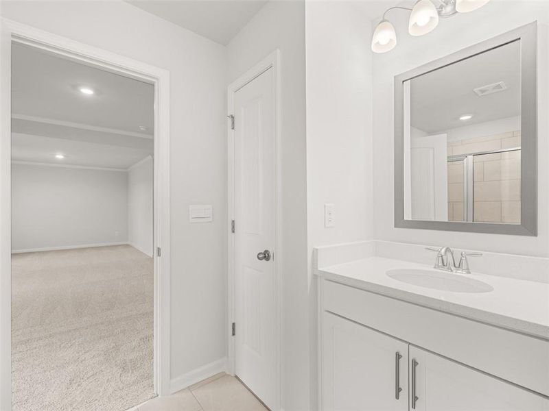 Spacious, unfurnished interior of a new home in Haven Abbey, Cumming (Image 19). Spacious, unfurnished interior of a new home in Haven Abbey, Cumming (Image 19).