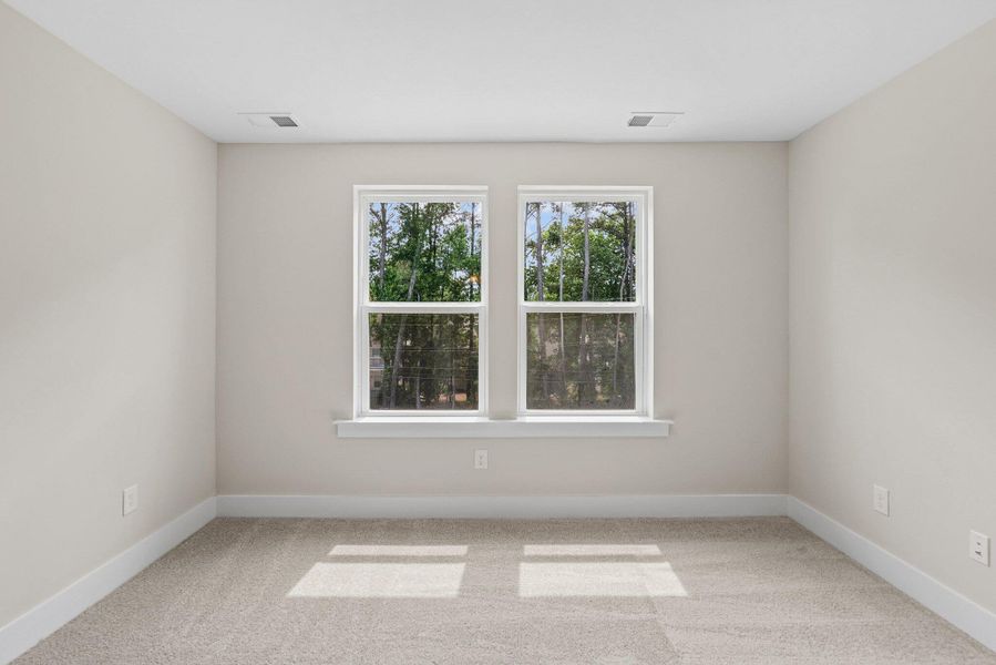 Spacious, unfurnished interior of a new home in Crosscreek Walk – Overlook, Charleston (Image 11). Spacious, unfurnished interior of a new home in Crosscreek Walk – Overlook, Charleston (Image 11).