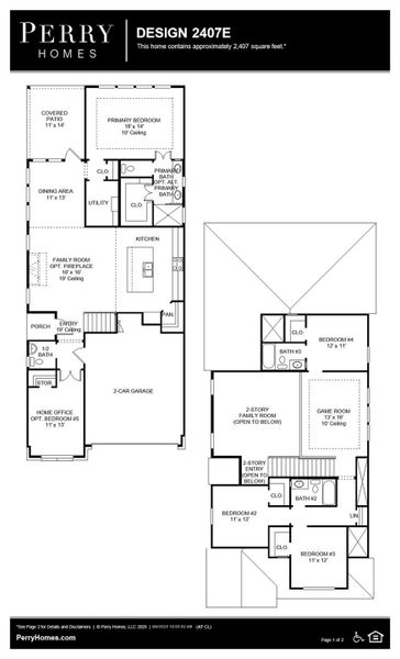 View of home floor plan