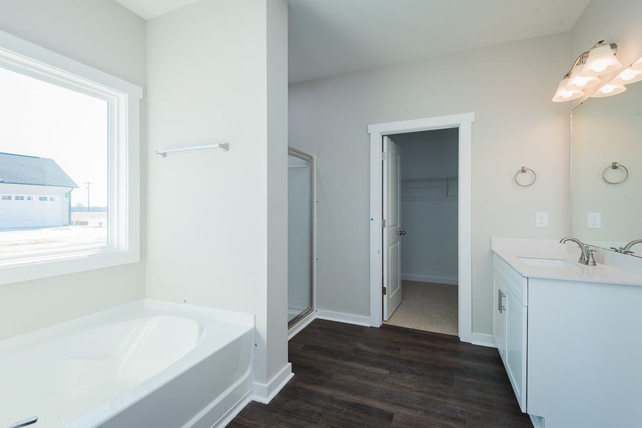 Representative furnished interior of a home built from the Harrison by Foundation Home Builders LLC in Old Hickory Crossing, Mocksville (Image 10). Representative furnished interior of a home built from the Harrison by Foundation Home Builders LLC in Old Hickory Crossing, Mocksville (Image 10).