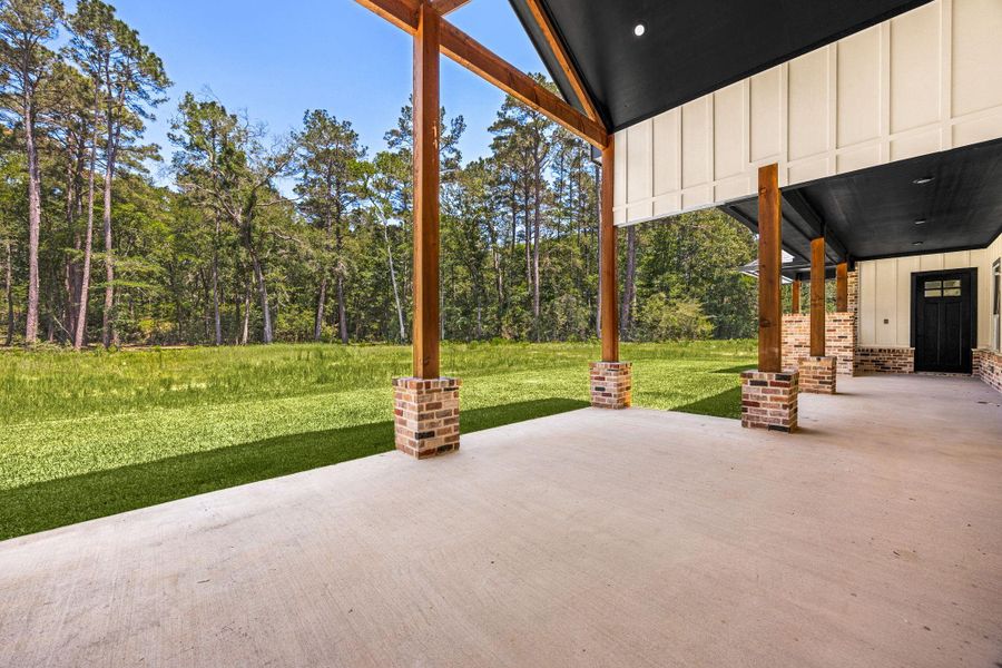Exterior details and patio area of a home in , Huntsville (Image 4). Exterior details and patio area of a home in , Huntsville (Image 4).