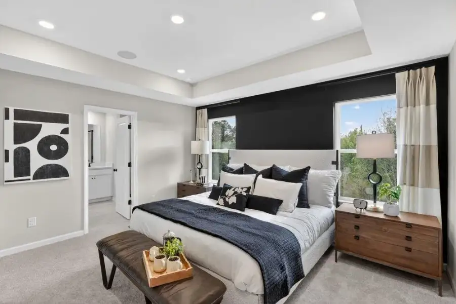 Furnished interior view inside a new home in Dreycott, Lawrenceville (Image 24).