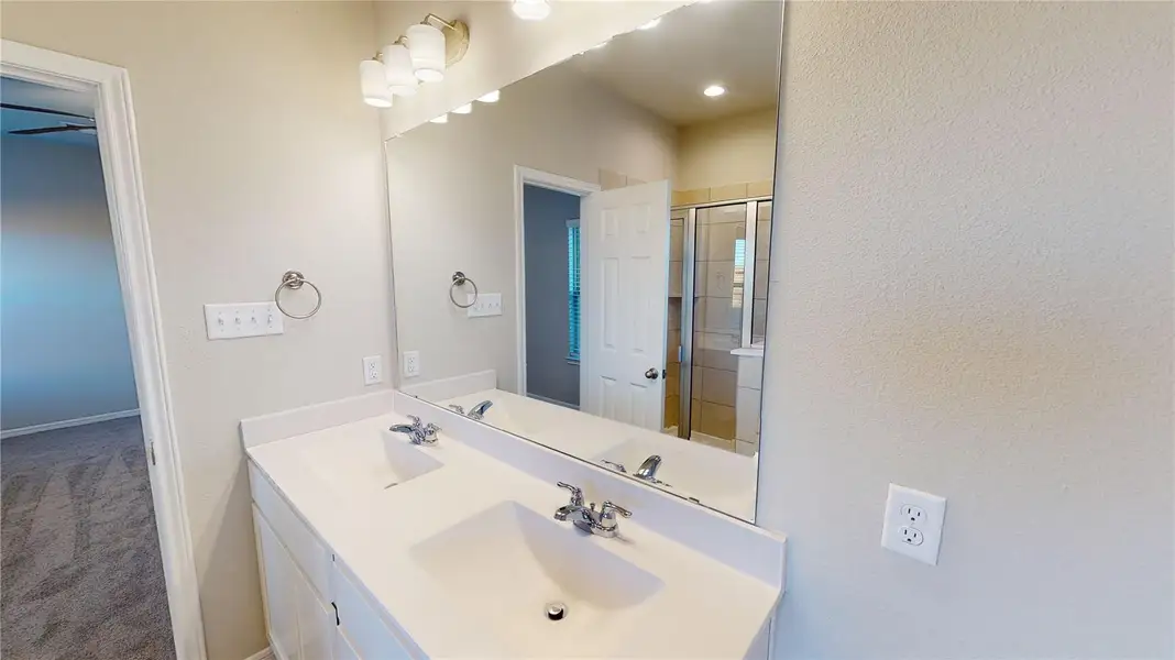 Furnished interior view inside a new home in Splendora Fields, Splendora (Image 11).