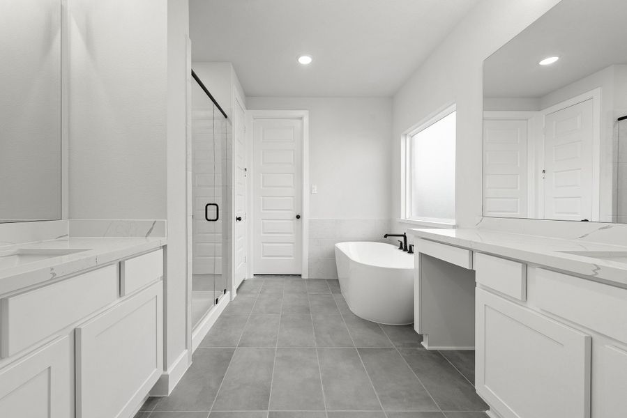 Furnished interior view inside a new home in Austin Point, Richmond (Image 9).