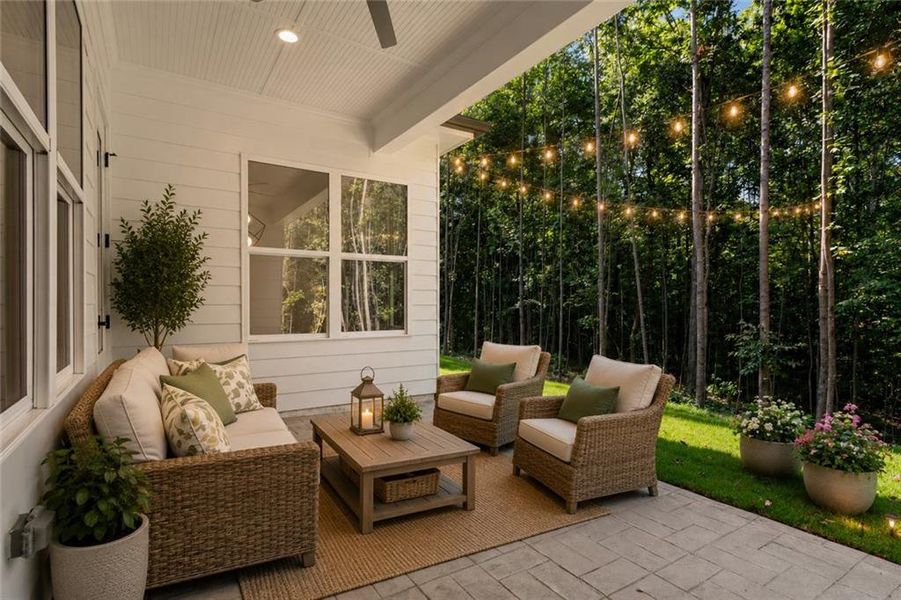 Exterior details and patio area of a home in , Jasper (Image 31). Exterior details and patio area of a home in , Jasper (Image 31).