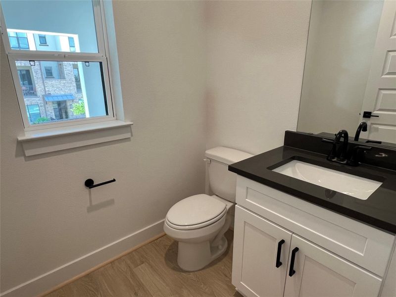 Furnished interior view inside a new home in The Grove, Austin (Image 7).