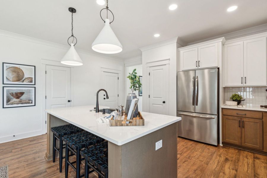 Furnished interior view inside a new home in Tidewater at Lakes of Cane Bay, Summerville (Image 19).