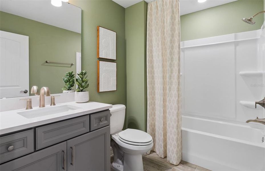 Furnished interior view inside a new home in Willow Ridge, Montverde (Image 25).