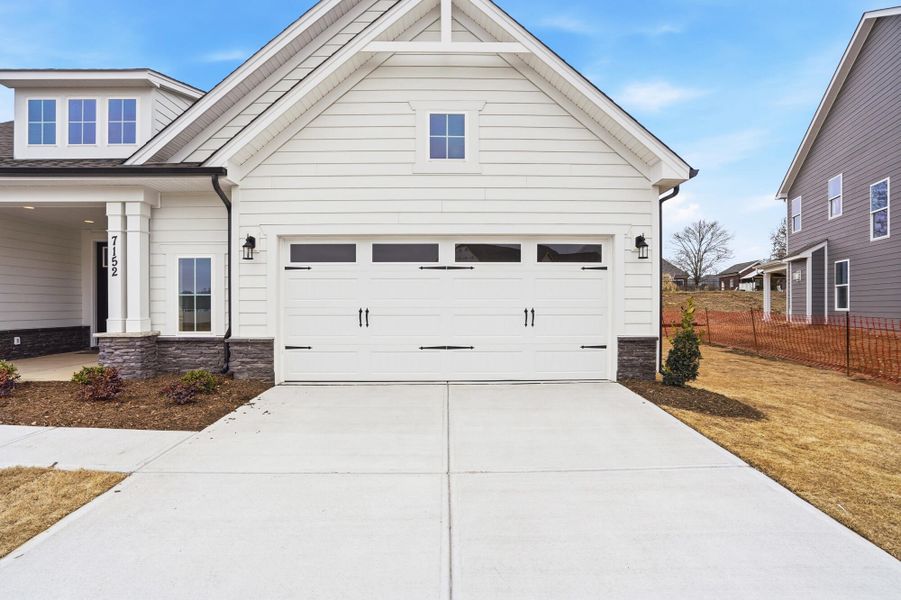 Front exterior of a new home in Harmony, Harrisburg, NC, highlighting curb appeal (Image 31).
