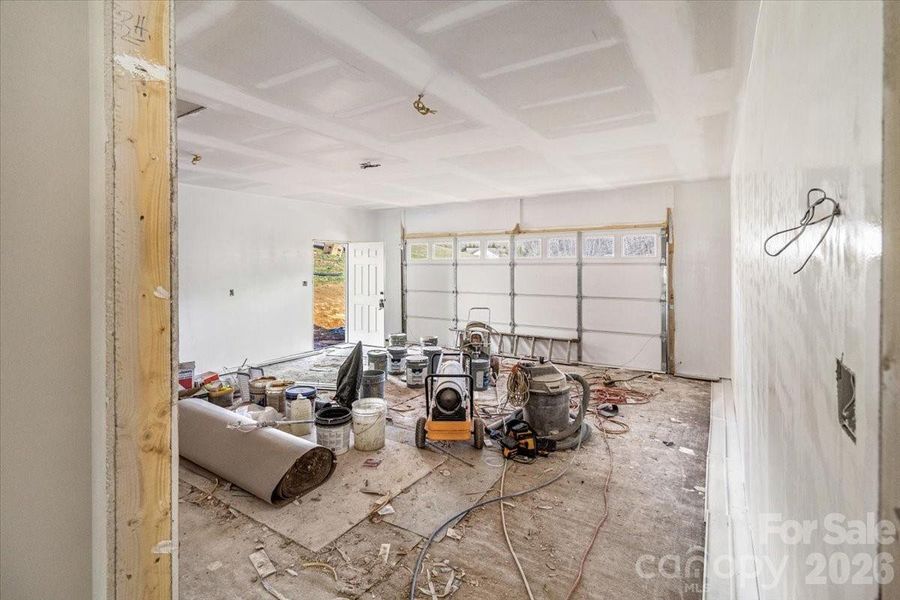 In-progress construction of a new home in , Marshall, NC (Image 12).