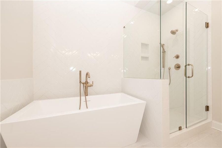 Furnished interior view inside a new home in Park Walke, Alpharetta (Image 12).