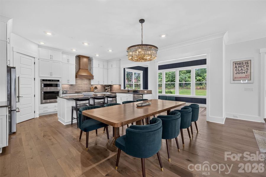 Furnished interior view inside a new home in , Huntersville (Image 24).