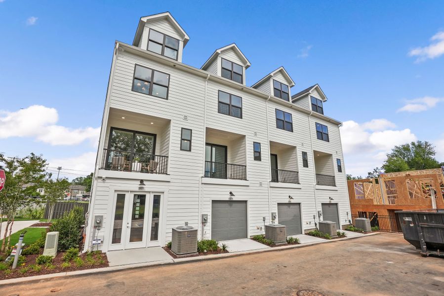 Representative exterior photo of a completed home built from the Evans by Pulte Homes in West End Heights, Charlotte, NC (Image 47).