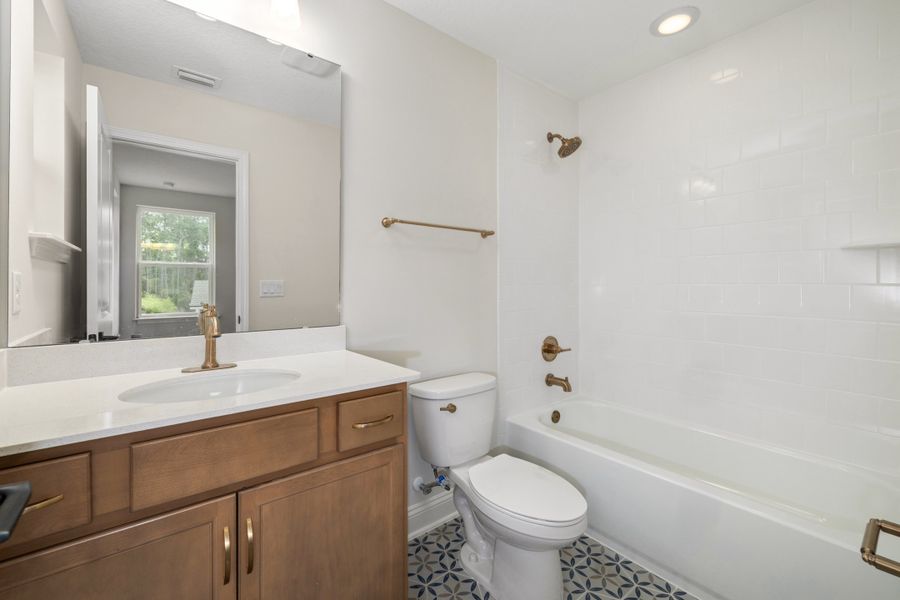 Representative furnished interior of a home built from the Palmetto by Riverside Homes in Mariposa at EverRange 40' Series, Jacksonville (Image 66).