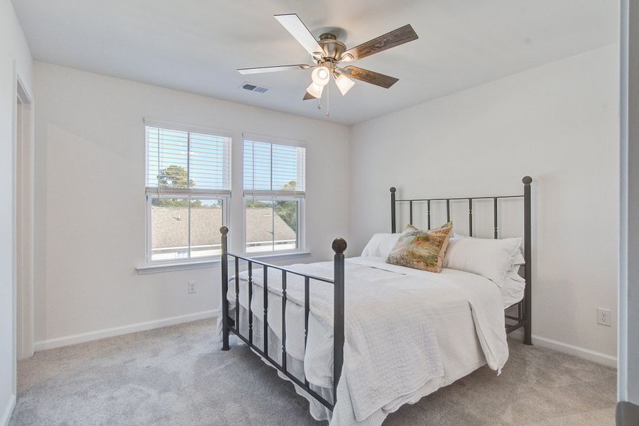 Furnished interior view inside a new home in Clear Springs Townhomes, North Charleston (Image 10).