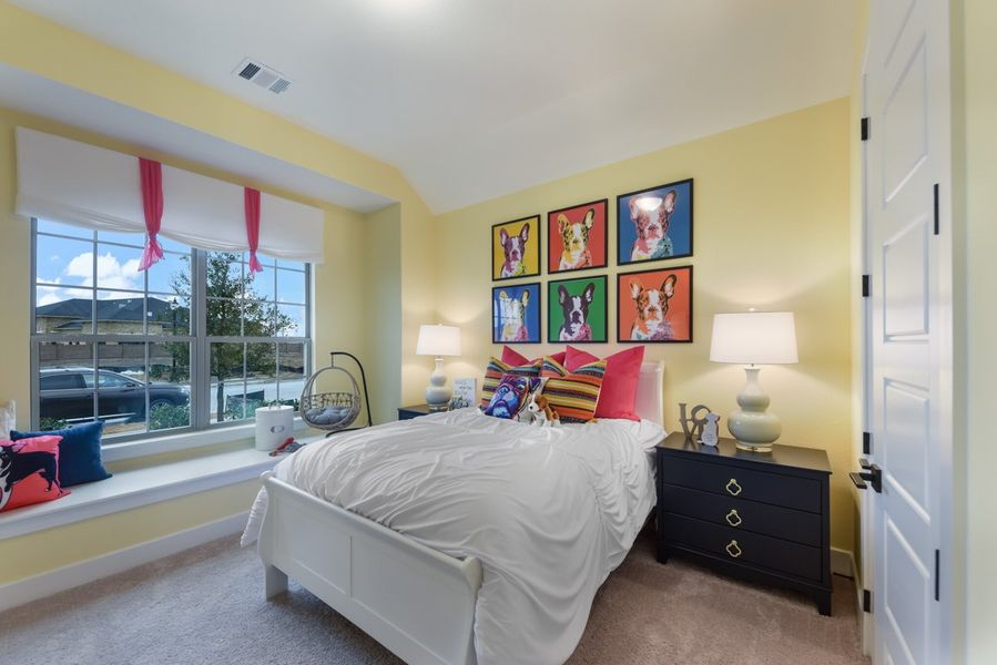 Furnished interior view inside a new home in Westside Preserve, Midlothian (Image 16).
