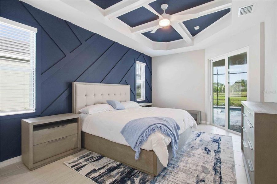 Furnished interior view inside a new home in Calusa Country Club, Lakewood Ranch (Image 31).