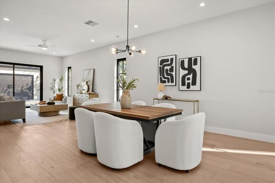 Furnished interior view inside a new home in , Orlando (Image 8). Furnished interior view inside a new home in , Orlando (Image 8).