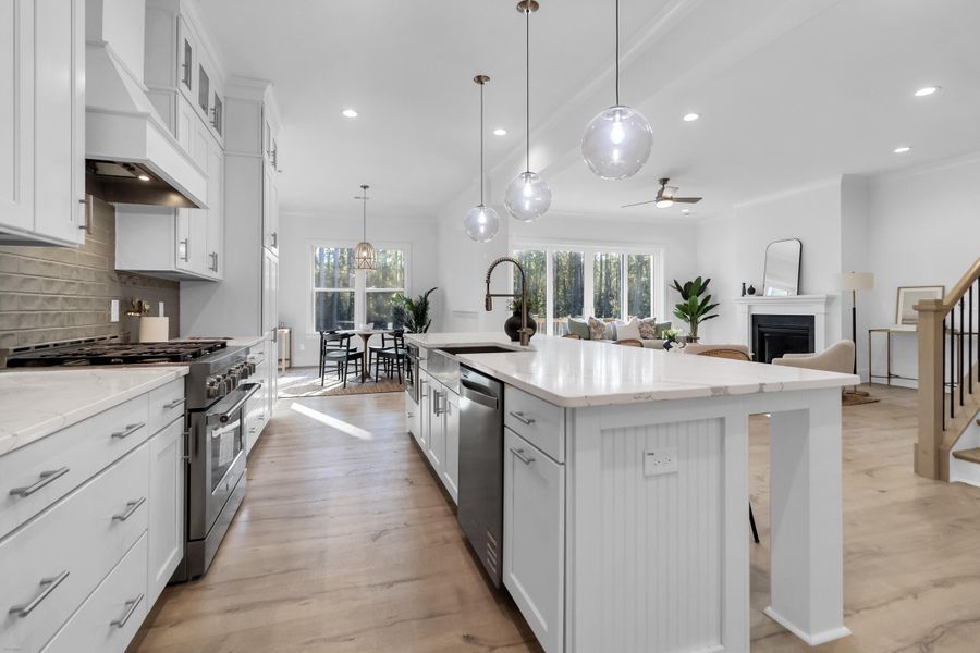 Furnished interior view inside a new home in , Moncks Corner (Image 8). Furnished interior view inside a new home in , Moncks Corner (Image 8).