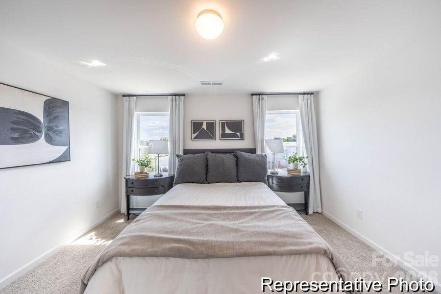 Furnished interior view inside a new home in , Concord (Image 14).