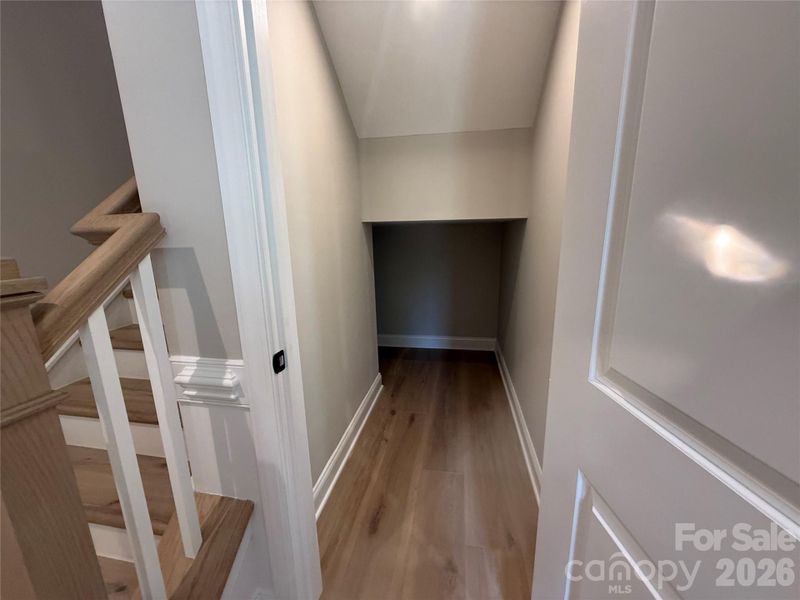 representation of under stair storae