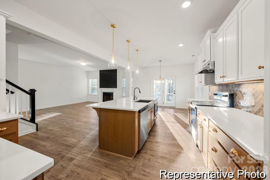 Furnished interior view inside a new home in Morrow Brook, Albemarle (Image 8).