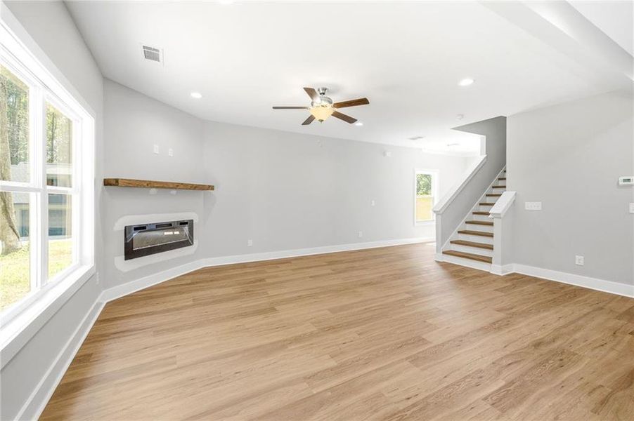 Spacious, unfurnished interior of a new home in , Mount Airy (Image 29).