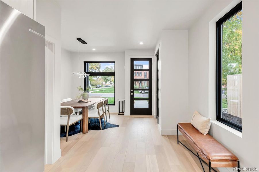 Furnished interior view inside a new home in , Denver (Image 30).