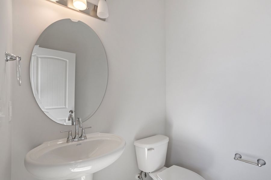 Furnished interior view inside a new home in Renaissance at White Oak, Garner (Image 11).