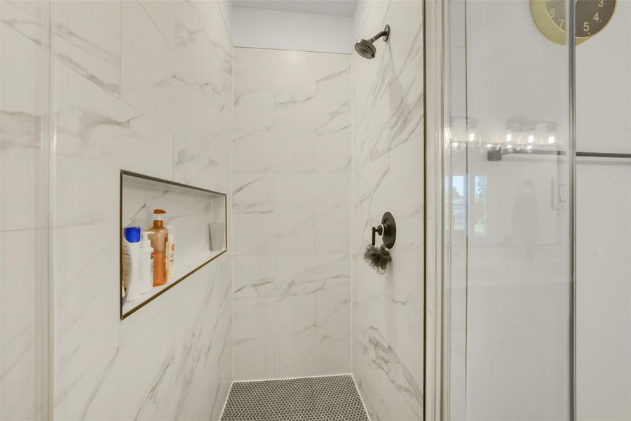 Close-up of interior finishes inside a home in , Houston (Image 20).