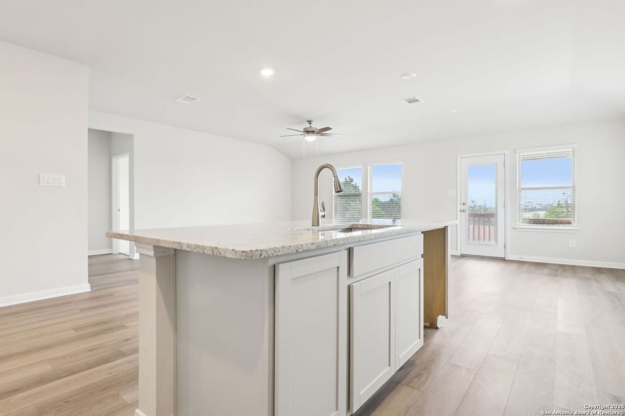 Furnished interior view inside a new home in , Cibolo (Image 18).