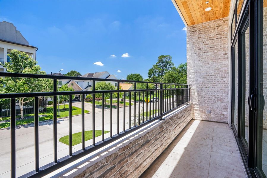 Exterior details and patio area of a home in , Houston (Image 4). Exterior details and patio area of a home in , Houston (Image 4).