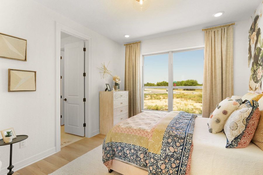 Furnished interior view inside a new home in Nolte Farms, Seguin (Image 42).