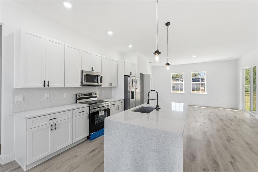 Furnished interior view inside a new home in , Ocala (Image 8).