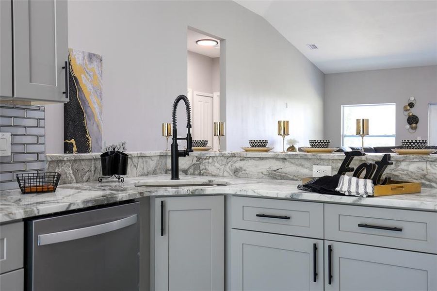 Furnished interior view inside a new home in , Ormond Beach (Image 5). Furnished interior view inside a new home in , Ormond Beach (Image 5).