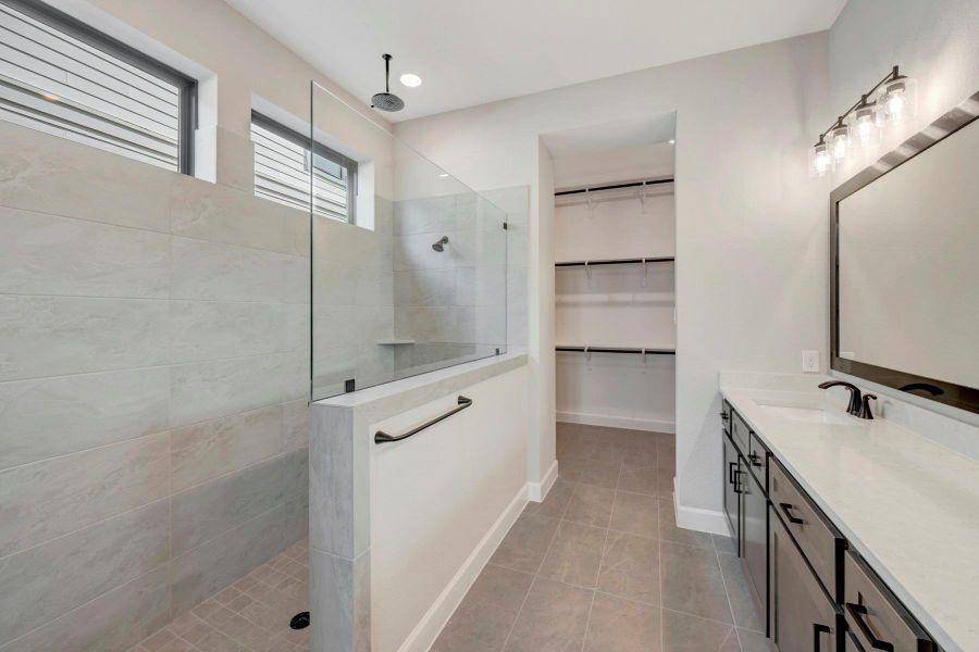 Furnished interior view inside a new home in Kresston - Enclave Collection, Magnolia (Image 18).