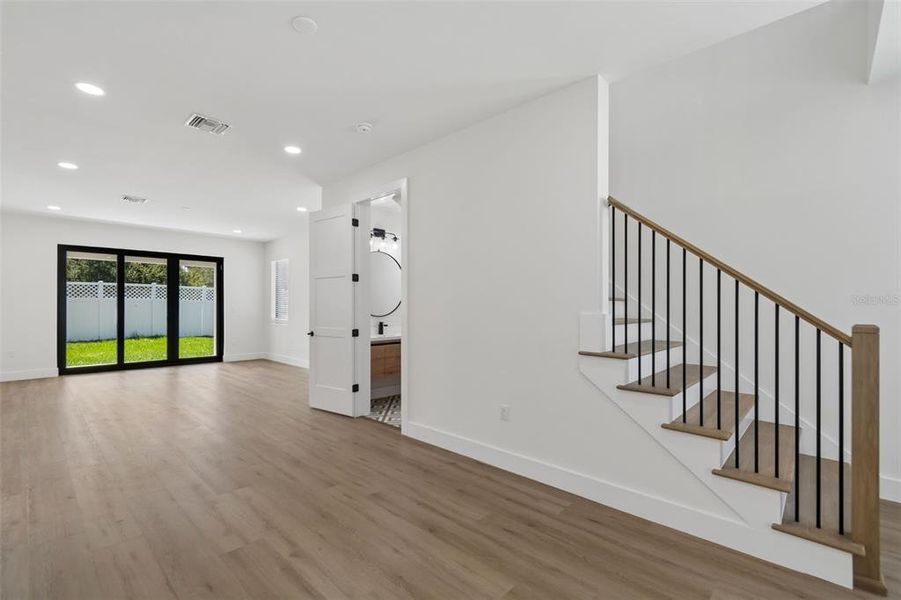 Spacious, unfurnished interior of a new home in , Tampa (Image 27). Spacious, unfurnished interior of a new home in , Tampa (Image 27).