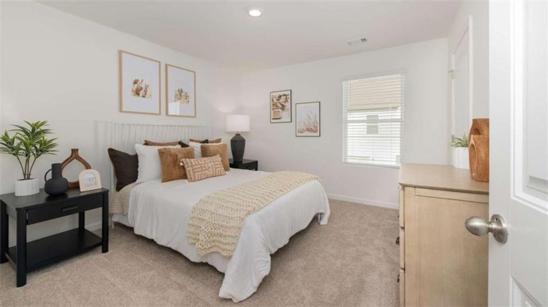 Furnished interior view inside a new home in Barrett Cove, Marietta (Image 8).