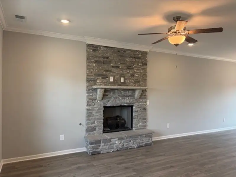 Spacious, unfurnished interior of a new home in Cumberland Estates, Fairview (Image 6). Spacious, unfurnished interior of a new home in Cumberland Estates, Fairview (Image 6).