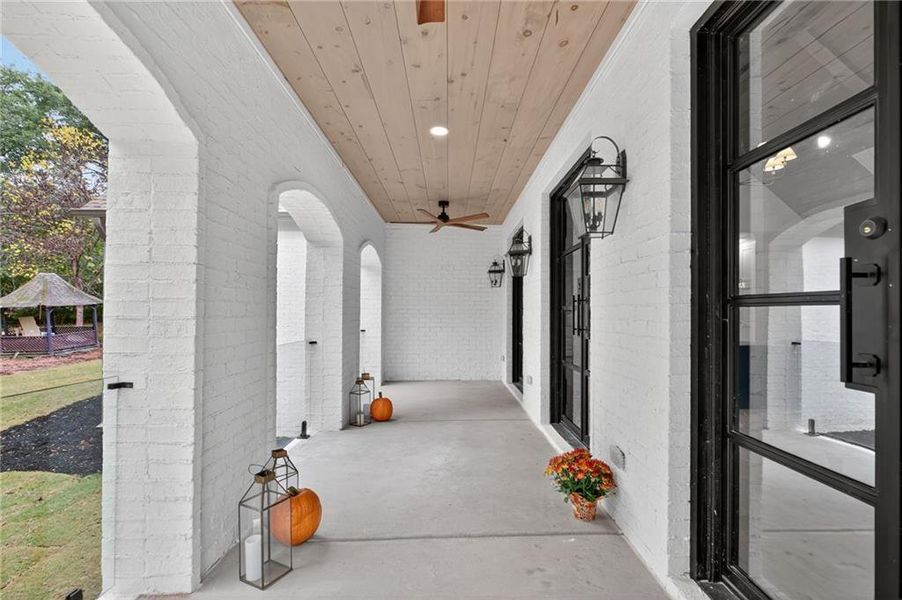 Exterior details and patio area of a home in , Carrollton (Image 4).