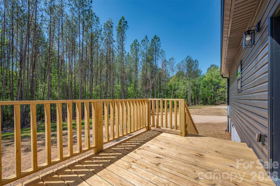 Exterior details and patio area of a home in , Bostic (Image 17).