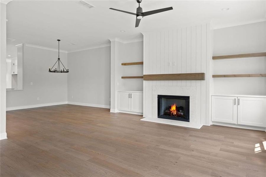 Spacious, unfurnished interior of a new home in , Senoia (Image 12).