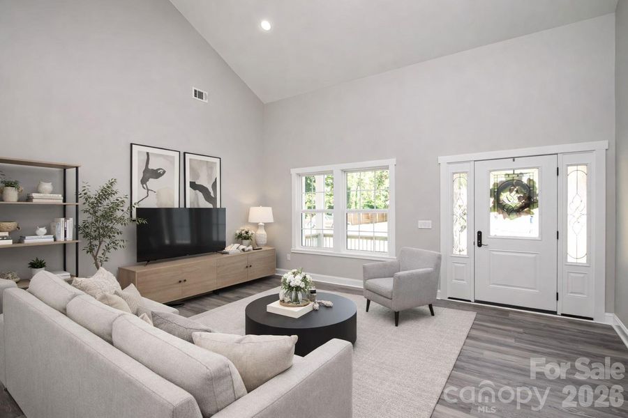 Furnished interior view inside a new home in , Chester (Image 12).