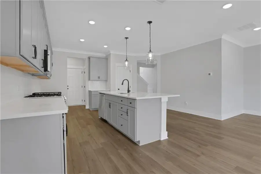 Furnished interior view inside a new home in , Dawsonville (Image 7).