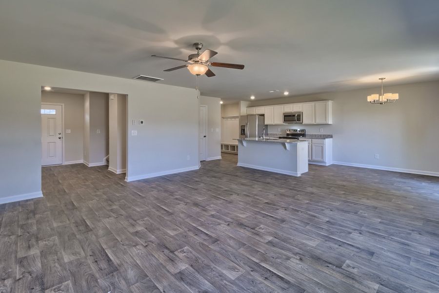 Representative unfurnished interior of a home built from the Cypress D - Nightingale Hills by McGuinn Homes in Nightingale Hills, Lexington (Image 5).