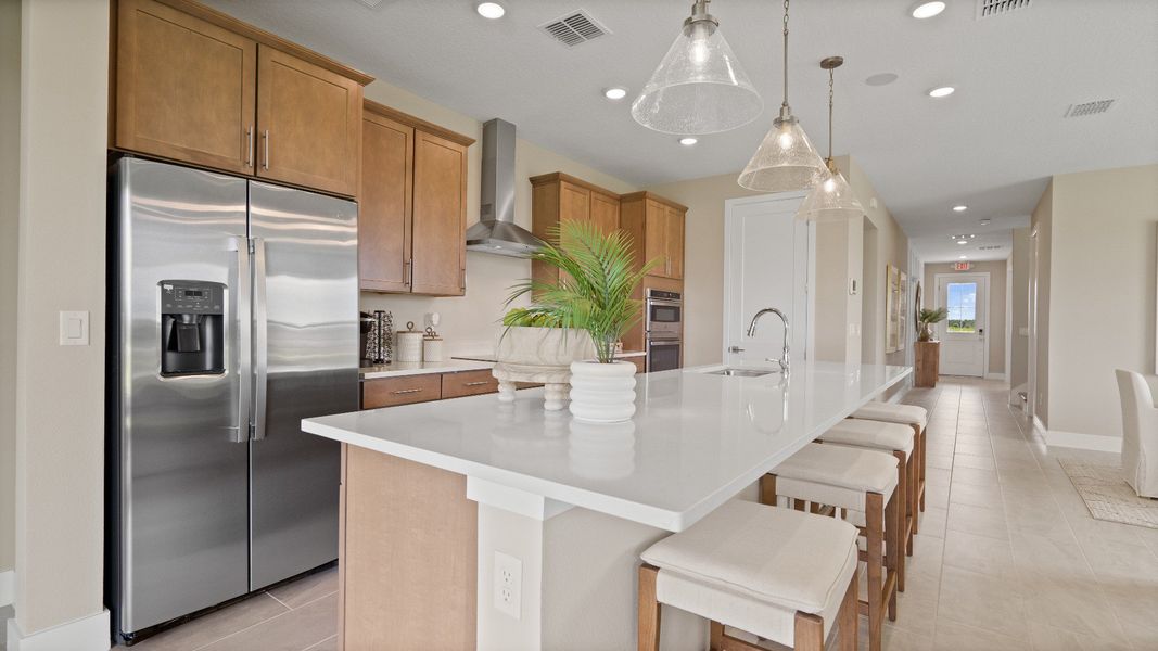 Representative furnished interior of a home built from the Sweetgum by DRB Homes in Trailside, Mount Dora (Image 36).