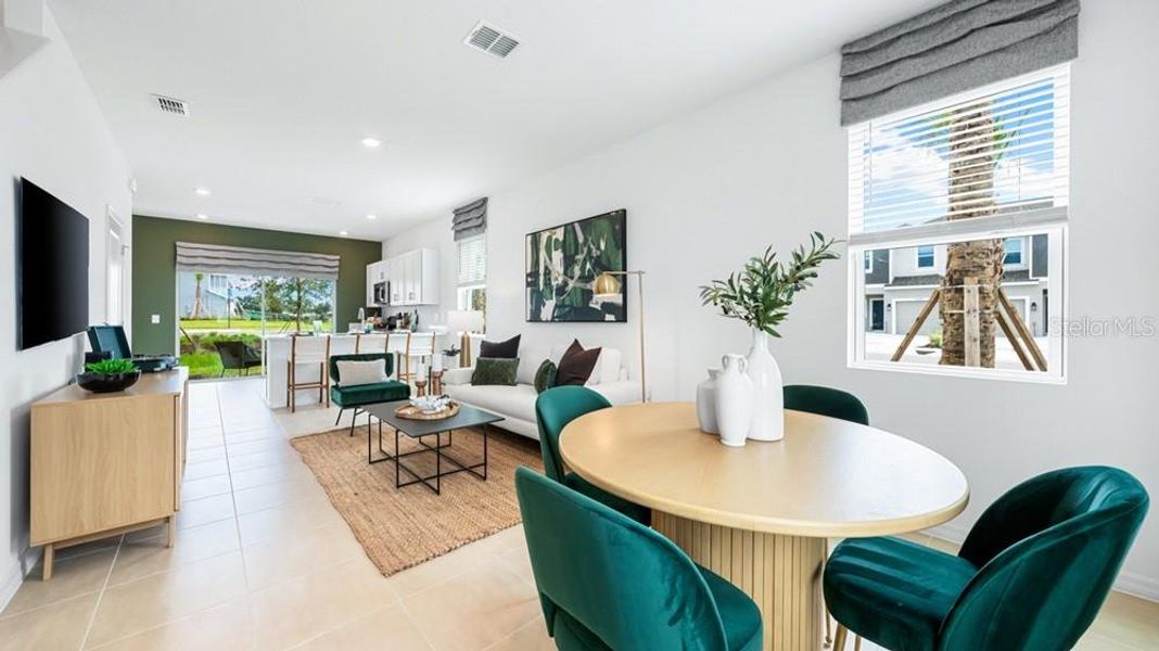 Furnished interior view inside a new home in Firethorn, Parrish (Image 4).