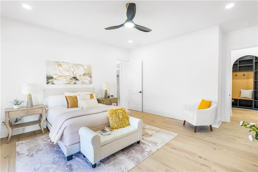 Furnished interior view inside a new home in , Lawrenceville (Image 19).