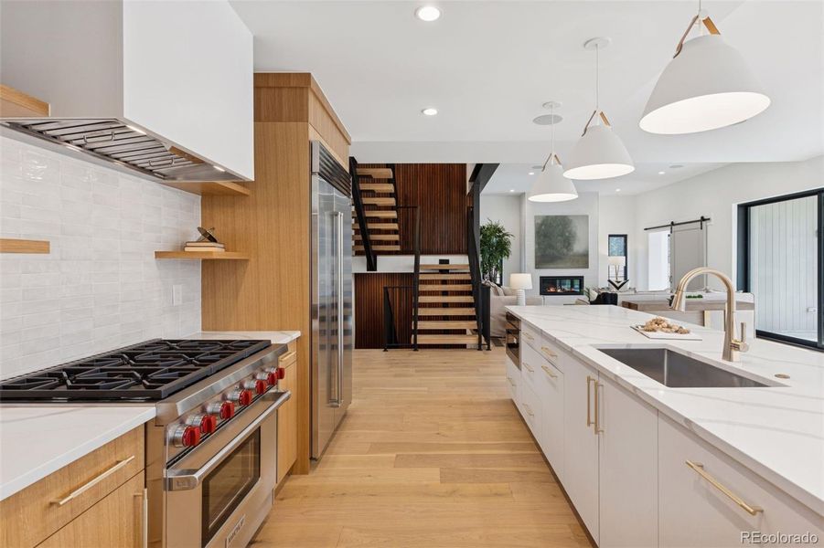 Furnished interior view inside a new home in , Boulder (Image 10).